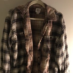 Urban Outfitters Oversized Patchwork Flannel
